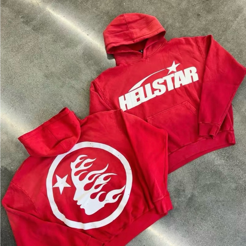 Helstar Men's Red Hoodie